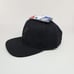 Los Angeles Dodgers Logo Patch Snapback Hat Cap Pro Standard Black Out New