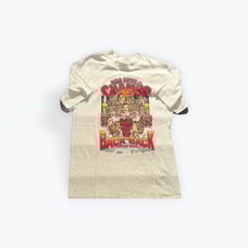 Chicago Bulls 1992 Big Head Size XL Salem Sportswear Single Stitch Tee