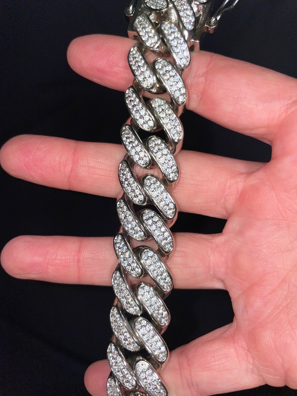 Diamond sold Cuban Link Bracelet