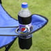 Double Folding Chair with Umbrella Picnic Cooler Camping Beach Table