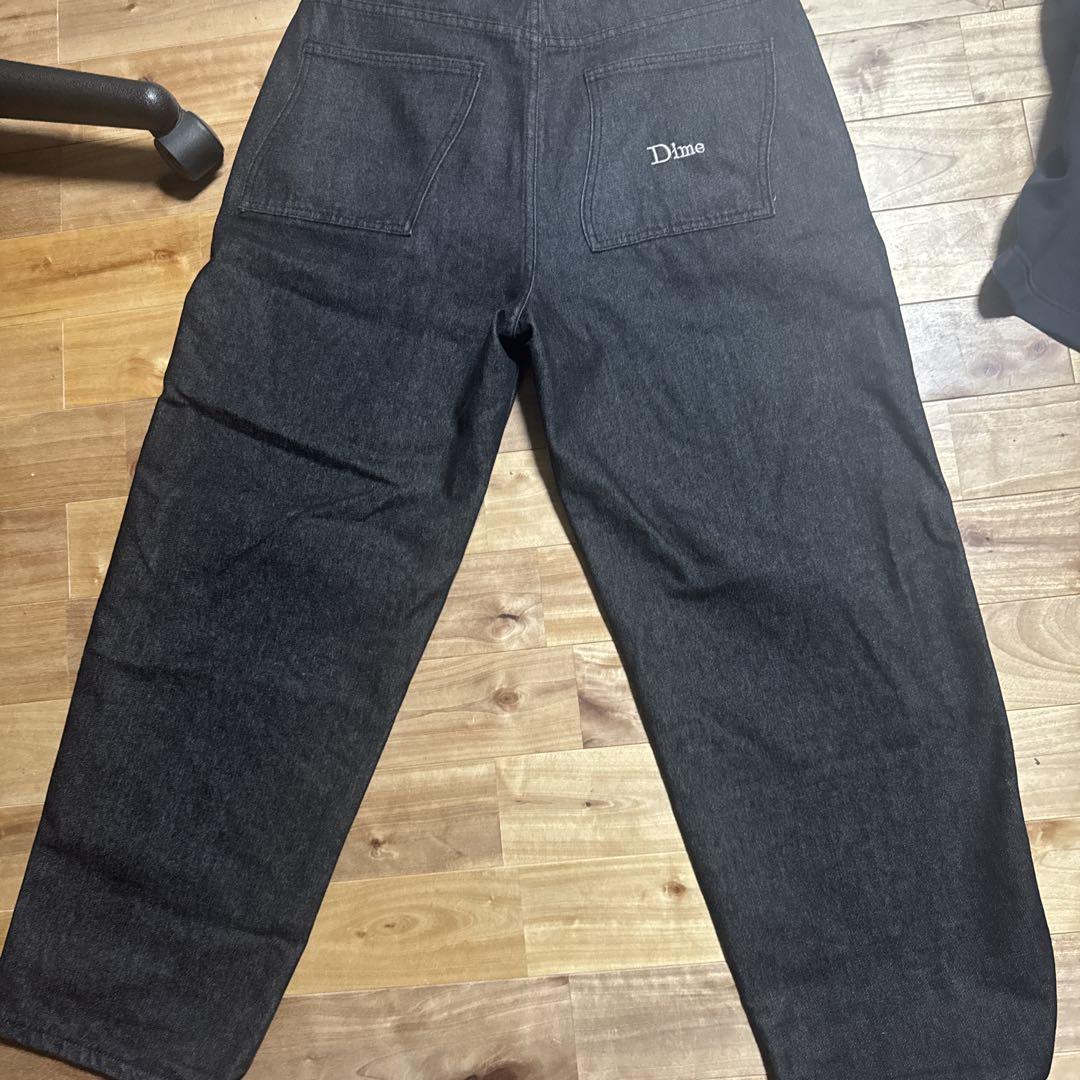 Dline Black Wide-Leg Pants
