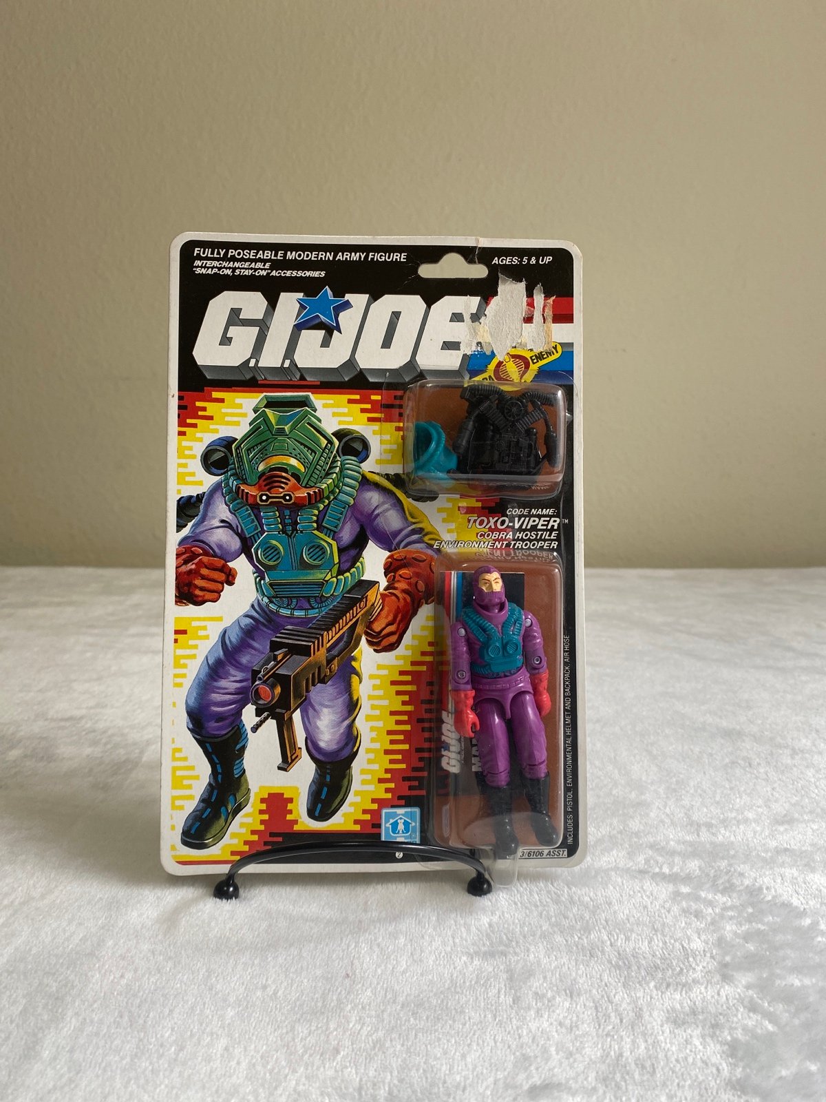G.I.Joe Toxo-Viper MOC 1988