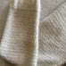 Tennis ivory fringe cardigan