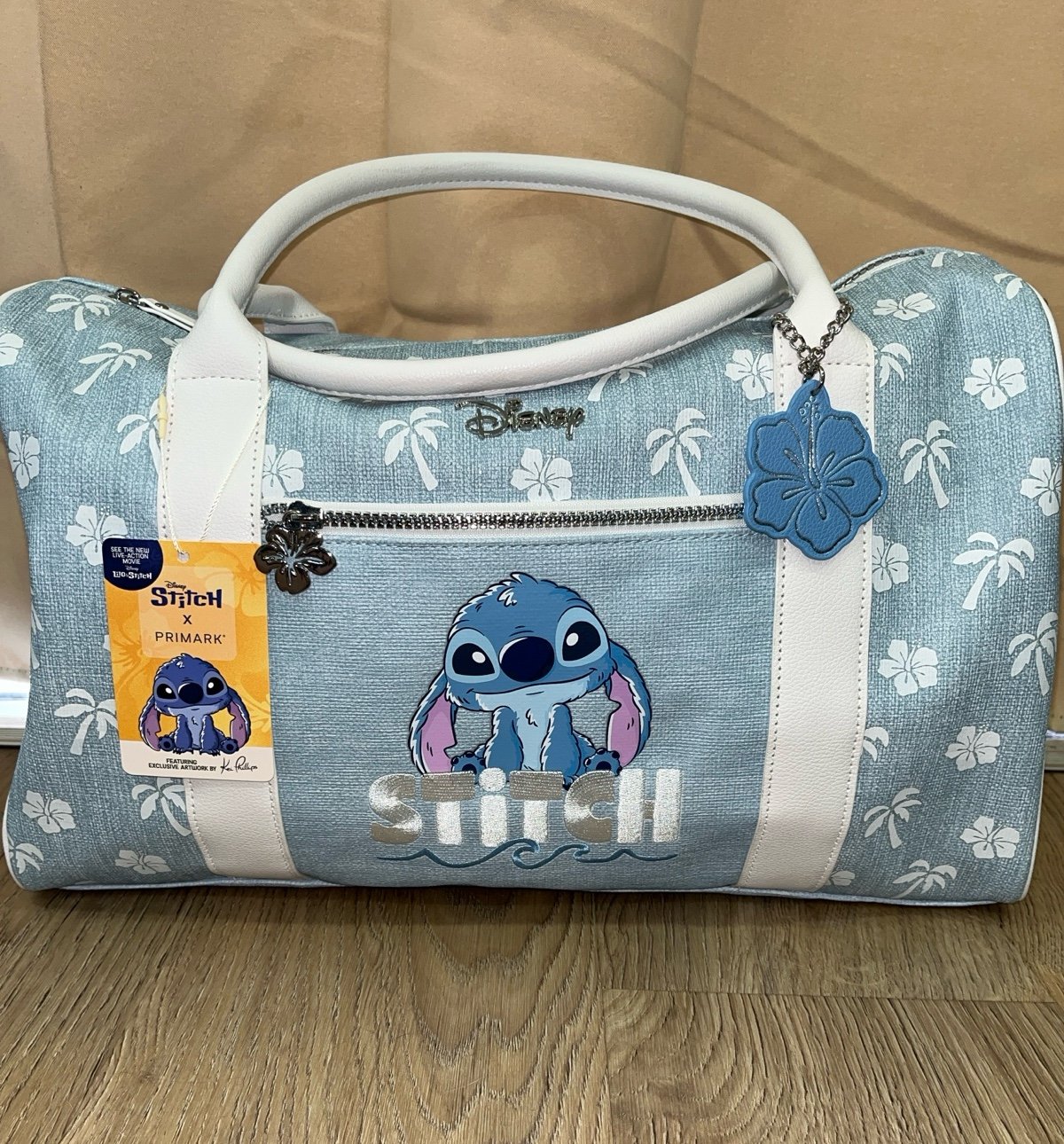 Disney Lilo & Stitch Weekender Overnight Travel Bag *Primark*-NEW