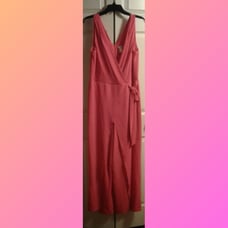 NEW!!! LONDON TIMES HOT PINK jumpsuit w