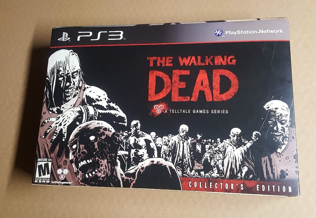 PS3 The Walking Dead Telltale Games Collector's Edition Includes Compendium One