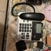 D3588-2 DECT 6.0 Expandable Corded/Cordless Phone with Answering System and Blue