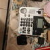 D3588-2 DECT 6.0 Expandable Corded/Cordless Phone with Answering System and Blue