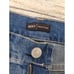 True Religion Jorts Shorts Ricky Blue Jean 12 Mens 32 (33) Bermuda Stretchy NWT