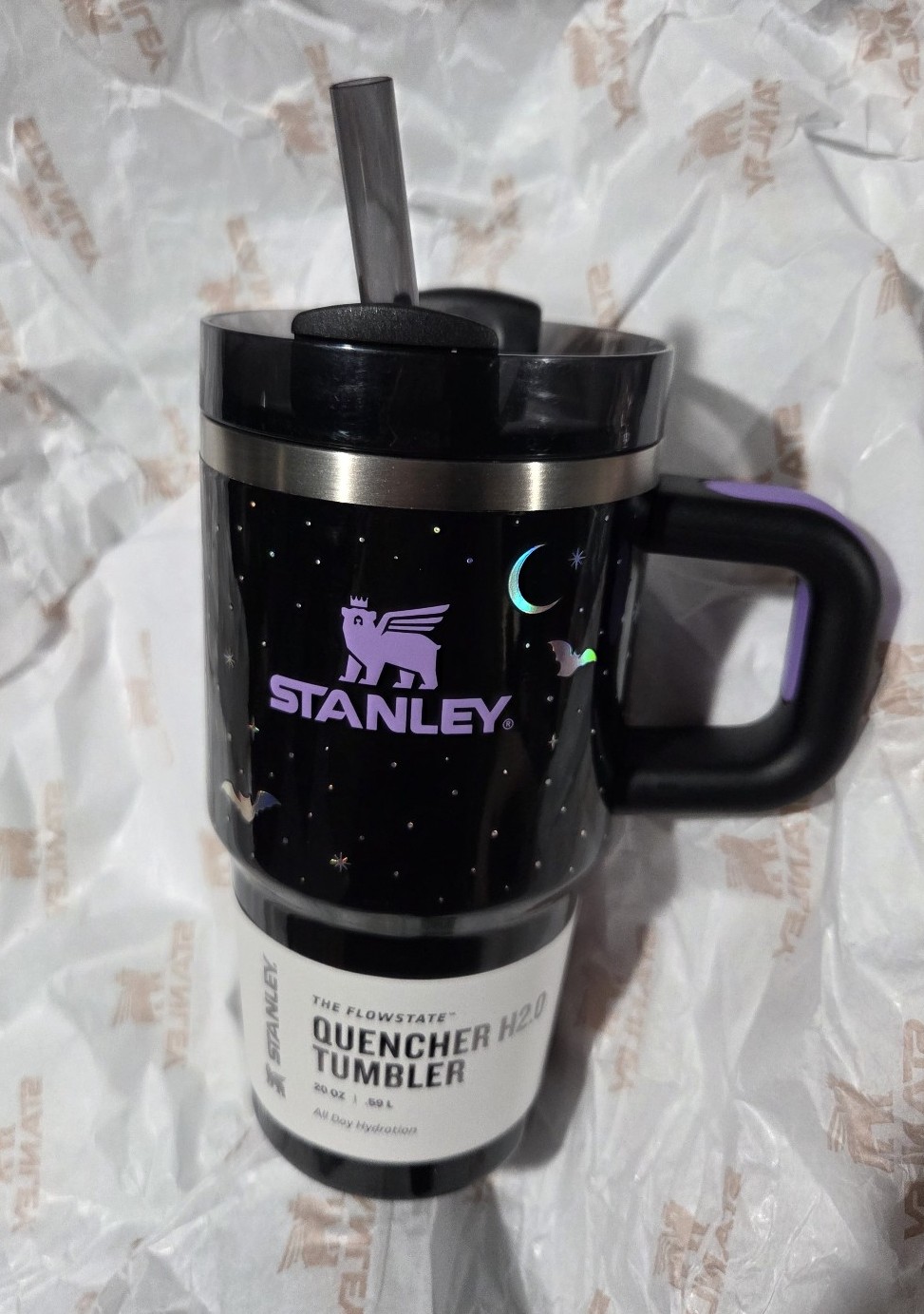 NWT Stanley Quencher Tumbler Spellcast Black 20 oz Target Halloween Exclusive