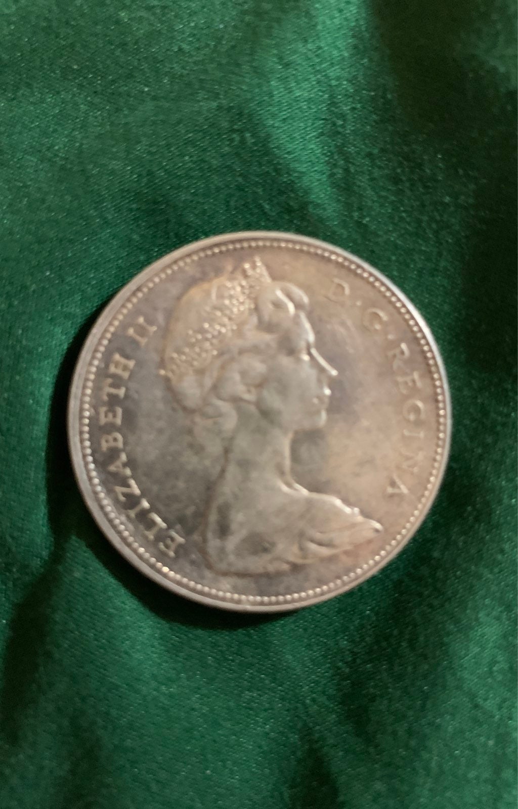 1966 canada silver dollar
