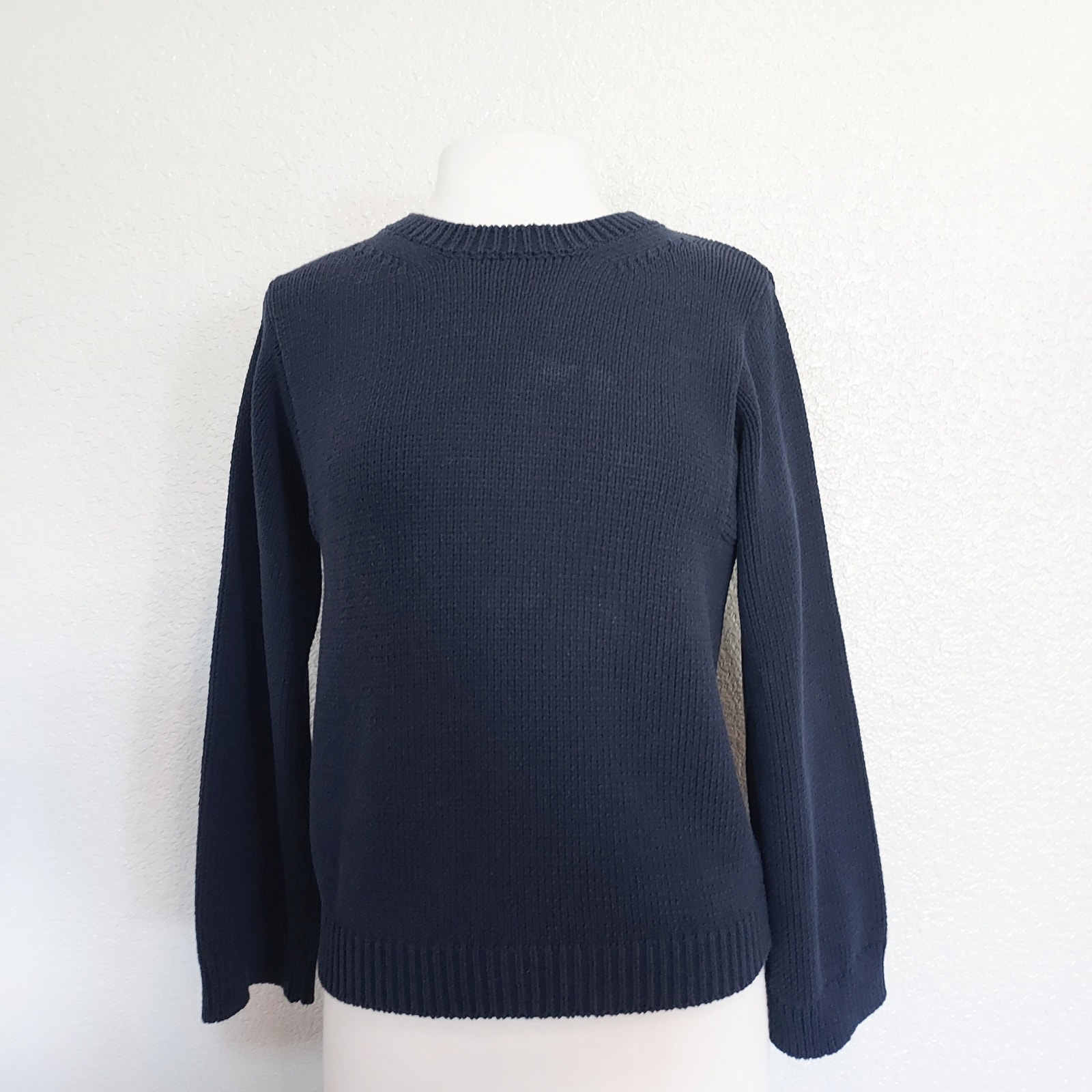 Sibel Saral Blue Knit Sweater Size XS
