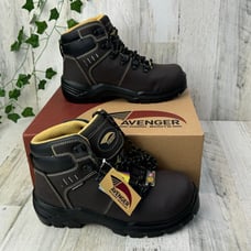 Avenger Women's 6-inch Foundation Carbon Toe Metatarsal Guard Waterproof boots