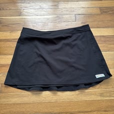 Rip Skirt Hawaii Wrap Skirt Swim Cover Up Beach Pool Black Solid Size XL