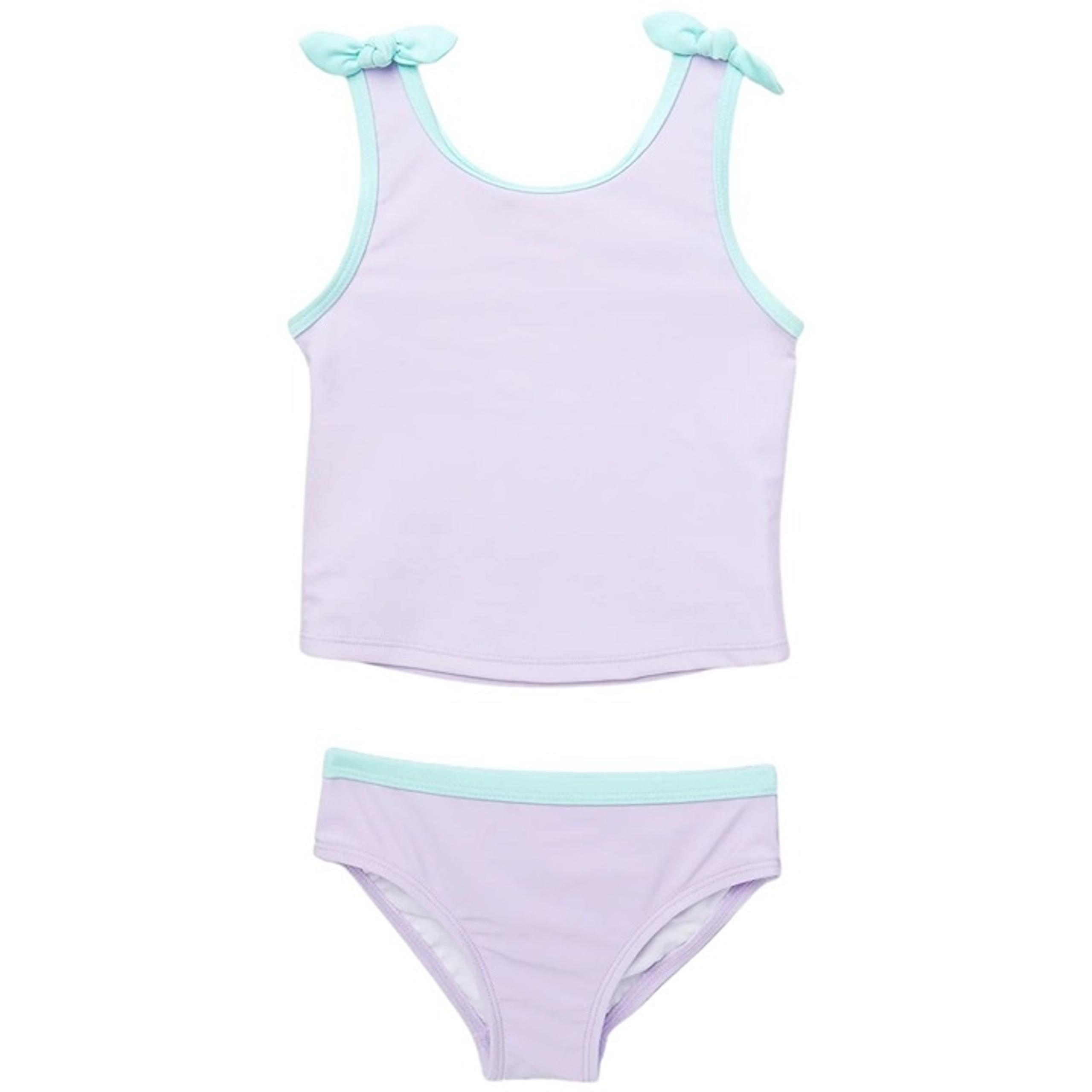 Wonder Nation Toddler Girl Tankini Swimsuit In Lavender Sky Size 2T