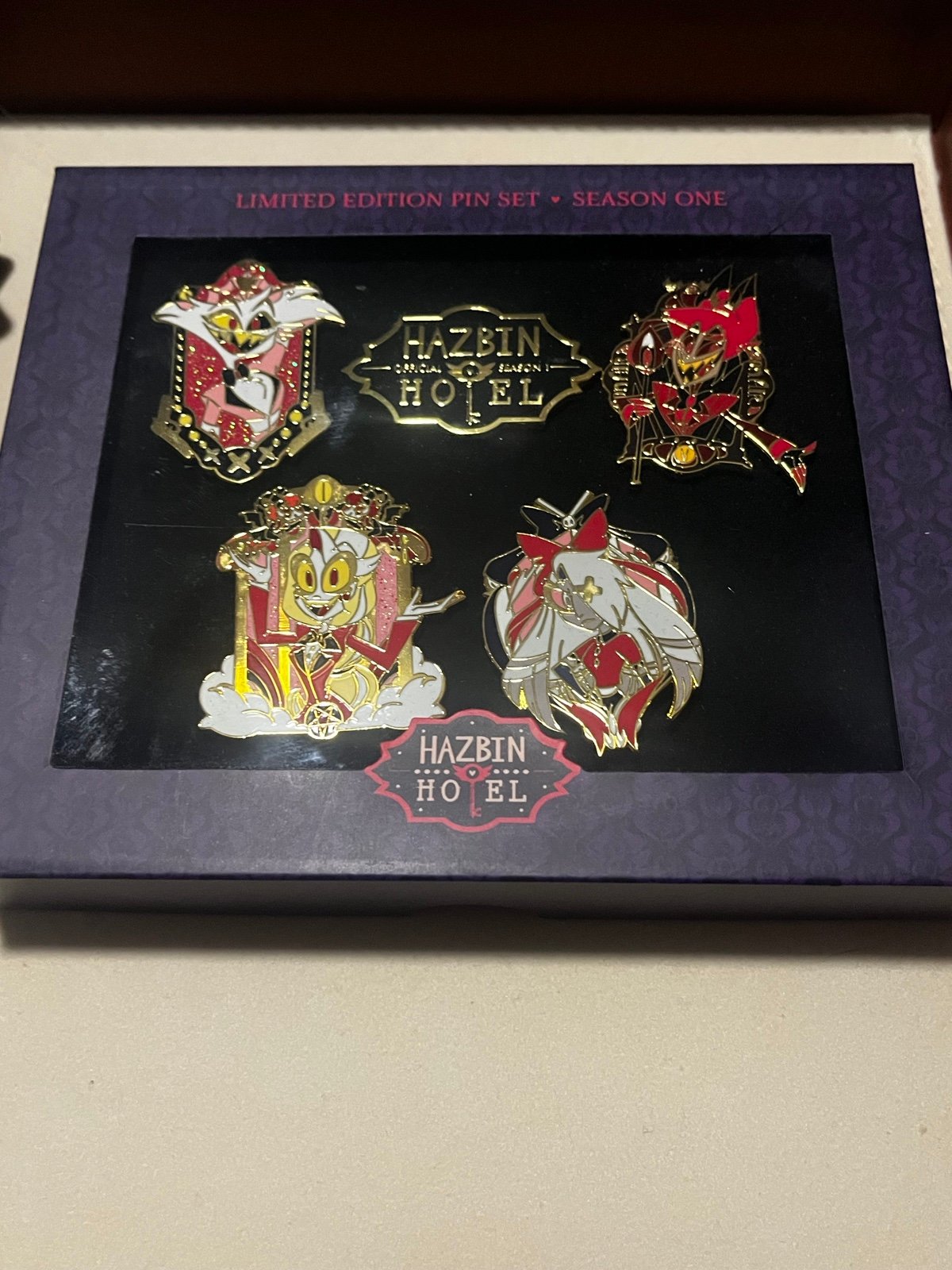 【HAZBIN HOTEL】Limited PIN SET (Season1) Hazbin Hotel Season 1 Limited Edition Pin Set | eBay