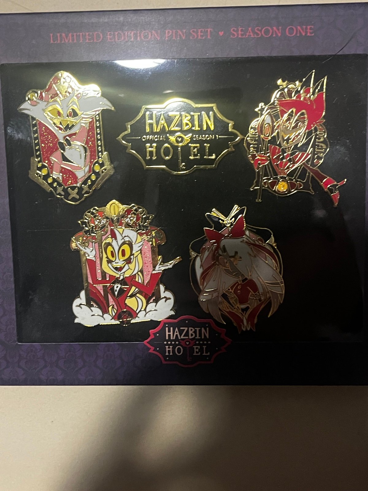 Hazbin Hotel Official Limited Edition Season 1 Pin Set | Mercari
