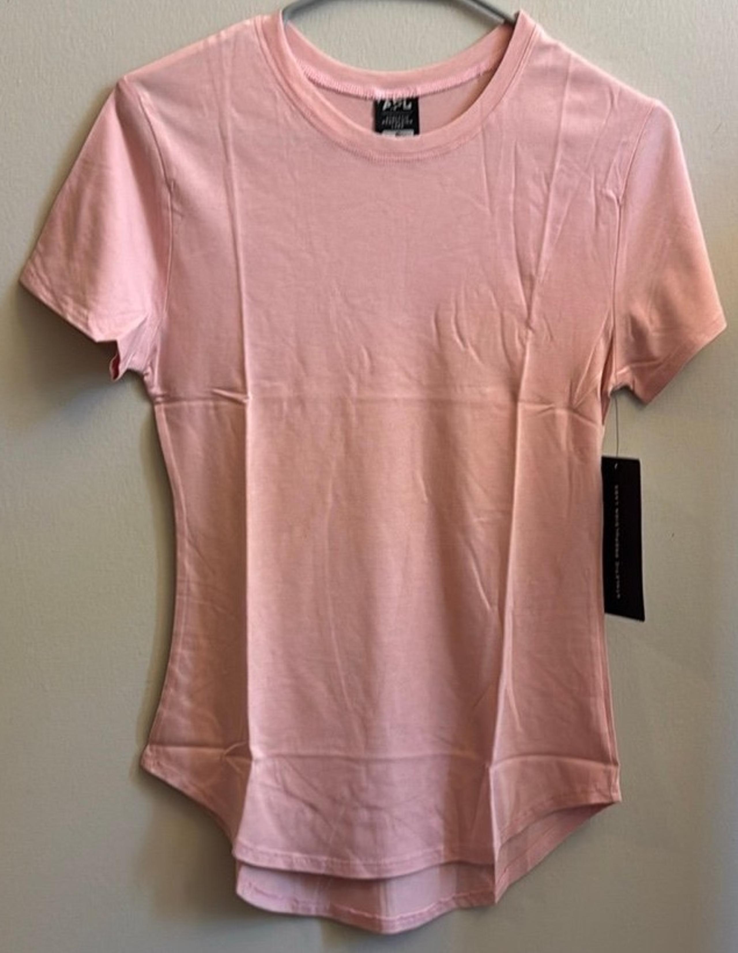 APL DUSTY ROSE WOMENS SMALL T-SHIRT
