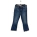 NWOT GOOD AMERICAN The Pom Pom Good Boot Crop Jeans Size 10/30