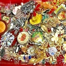 3 Lb Pounds Unsearched Huge Jewelry Lot Vintage Now Junk Art Craft Treasure Hunt