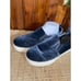 Sam Edelman Circus velvet blue slip on sneakers