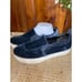 Sam Edelman Circus velvet blue slip on sneakers