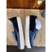 Sam Edelman Circus velvet blue slip on sneakers
