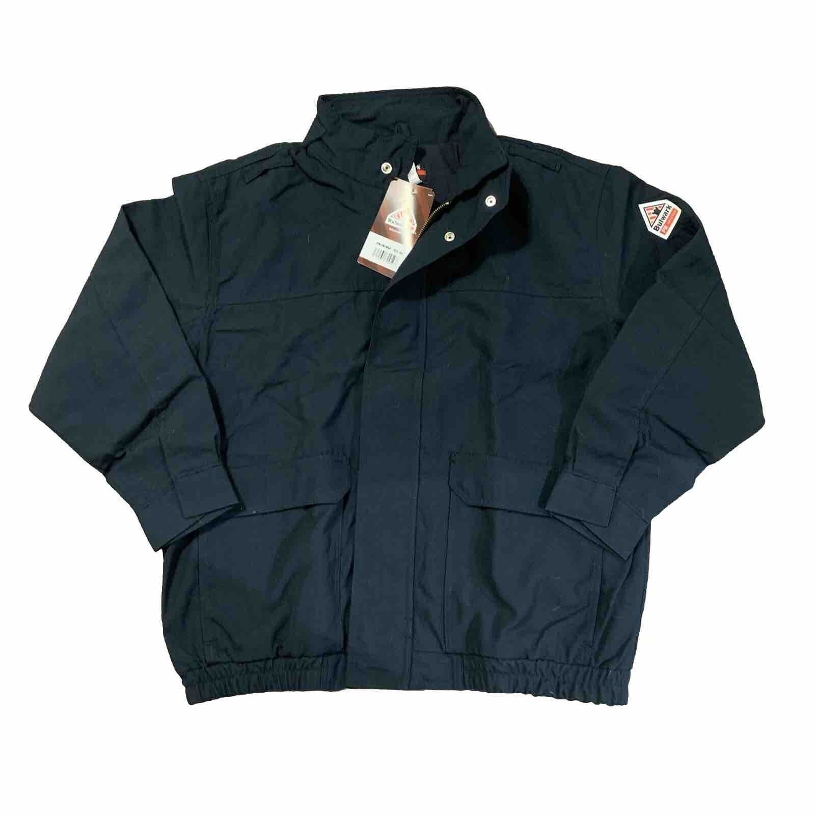 BULWARK FR Navy Blue Jacket Cat 3 Coat Size XL NWT JNJ6NV New