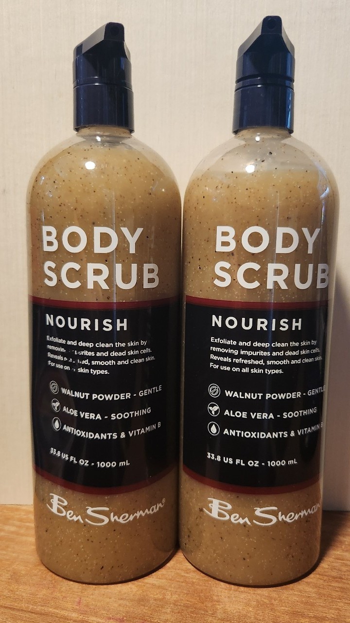 BEN SHERMAN BODY SCRUB 2 PACK