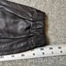 Rag & Bone Pajama Pant 100% Lambs Leather Jogger in Black Size 27