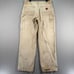 Vintage Carhartt Carpenter Pants Mens 35x32 Original Dungaree Fit Brown B11-BRN