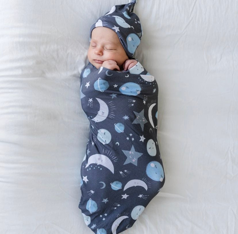 NIB LS moon swaddle