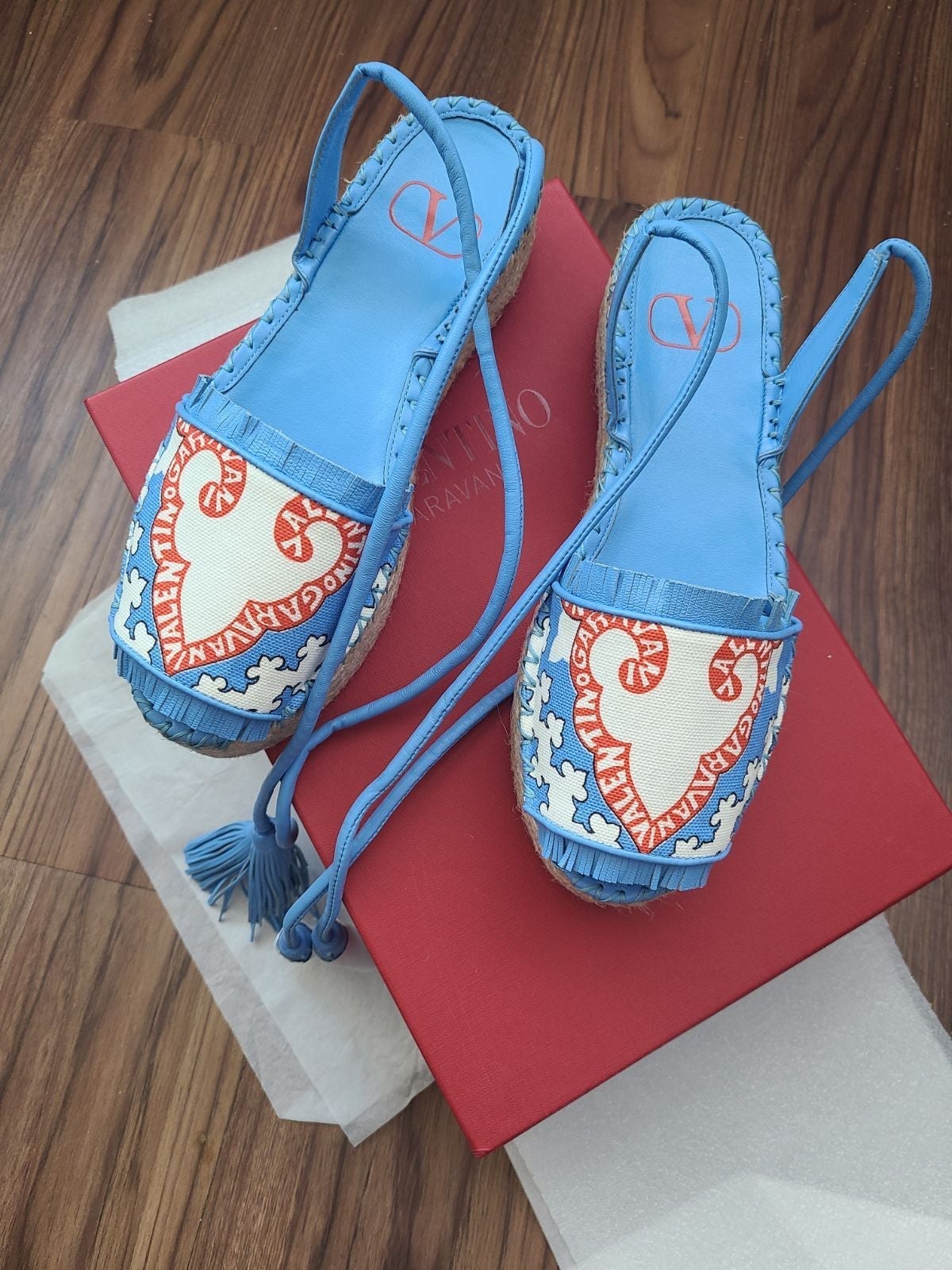 Valentino Garavani Espadrilles Sandals 37 EU