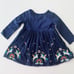 Hanna Andersson Baby Girl Embroidered Tulle Dress 12-18 Months