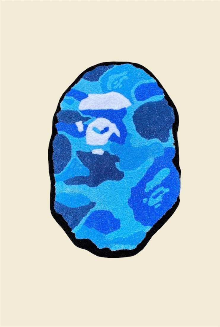 BAPE Hand Tufted Acrylic Rug (18x24)