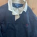 Polo ralph lauren black rugby size large
