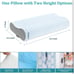 Memory Foam Pillows Neck Pillow - Cooling Neck Support Pillow for Pain Relief