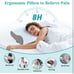 Memory Foam Pillows Neck Pillow - Cooling Neck Support Pillow for Pain Relief