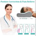 Memory Foam Pillows Neck Pillow - Cooling Neck Support Pillow for Pain Relief