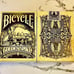 Bicycle golden spike playing cards deck