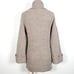 Soft Surroundings Chunky Ribbed Knit Turtle Neck Sweater Beige XS Lagenlook