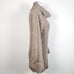 Soft Surroundings Chunky Ribbed Knit Turtle Neck Sweater Beige XS Lagenlook