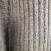 Soft Surroundings Chunky Ribbed Knit Turtle Neck Sweater Beige XS Lagenlook
