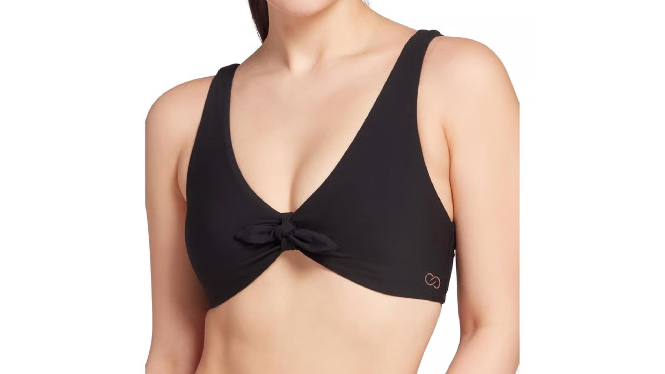 CALIA Knot Front Bikini Top XXS