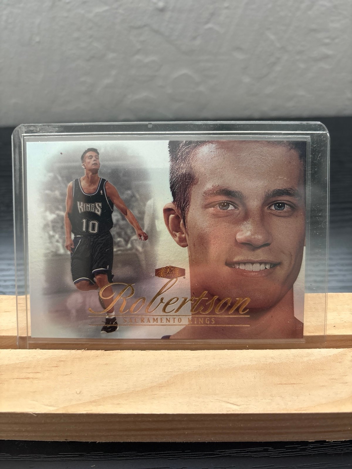 1999-00 Flair Showcase #126 Ryan Robertson 443/500 Rookie Sacramento Kings