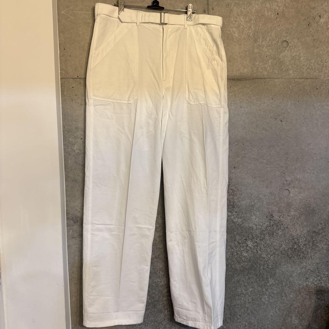 【18％OFF】 AURALEE Hard Twist Finx Heavy Chino Belt パンツ