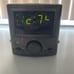 RCA Mini AM/FM, CD, Radio Alarm Clock Stereo. Model No. RP3751A, (1999). Works