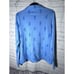 LILLY PULITZER BENNETT FULL ZIP BLUE PINEAPPLE JACKET SZ (M) EUC WORN ONCE