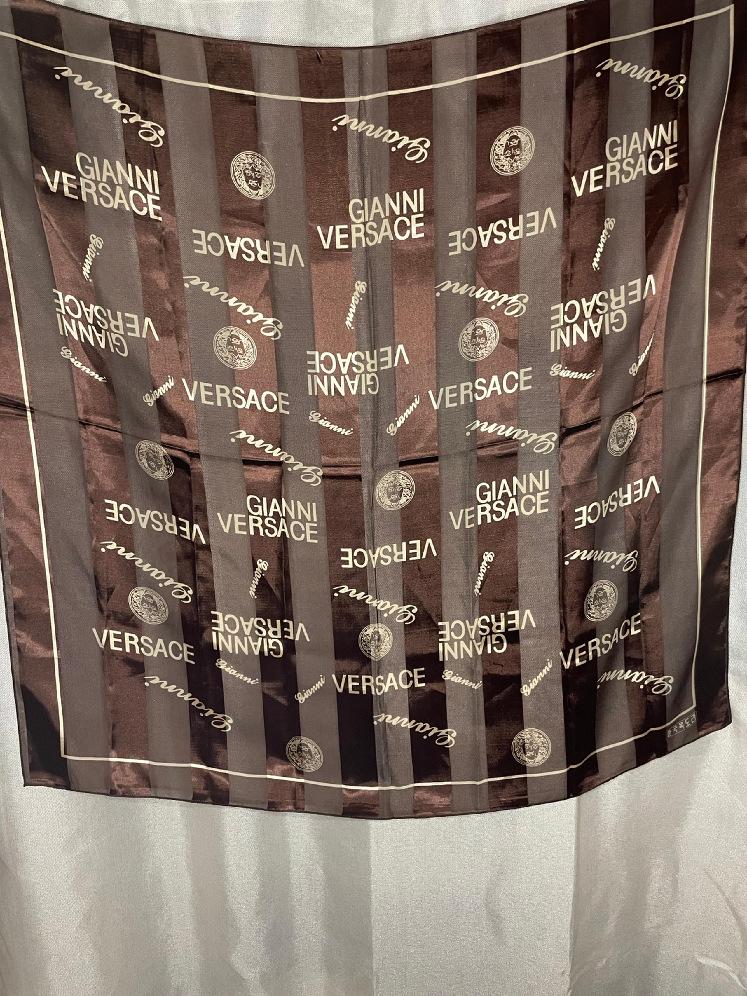 Gianna Versace silk scarf vintage