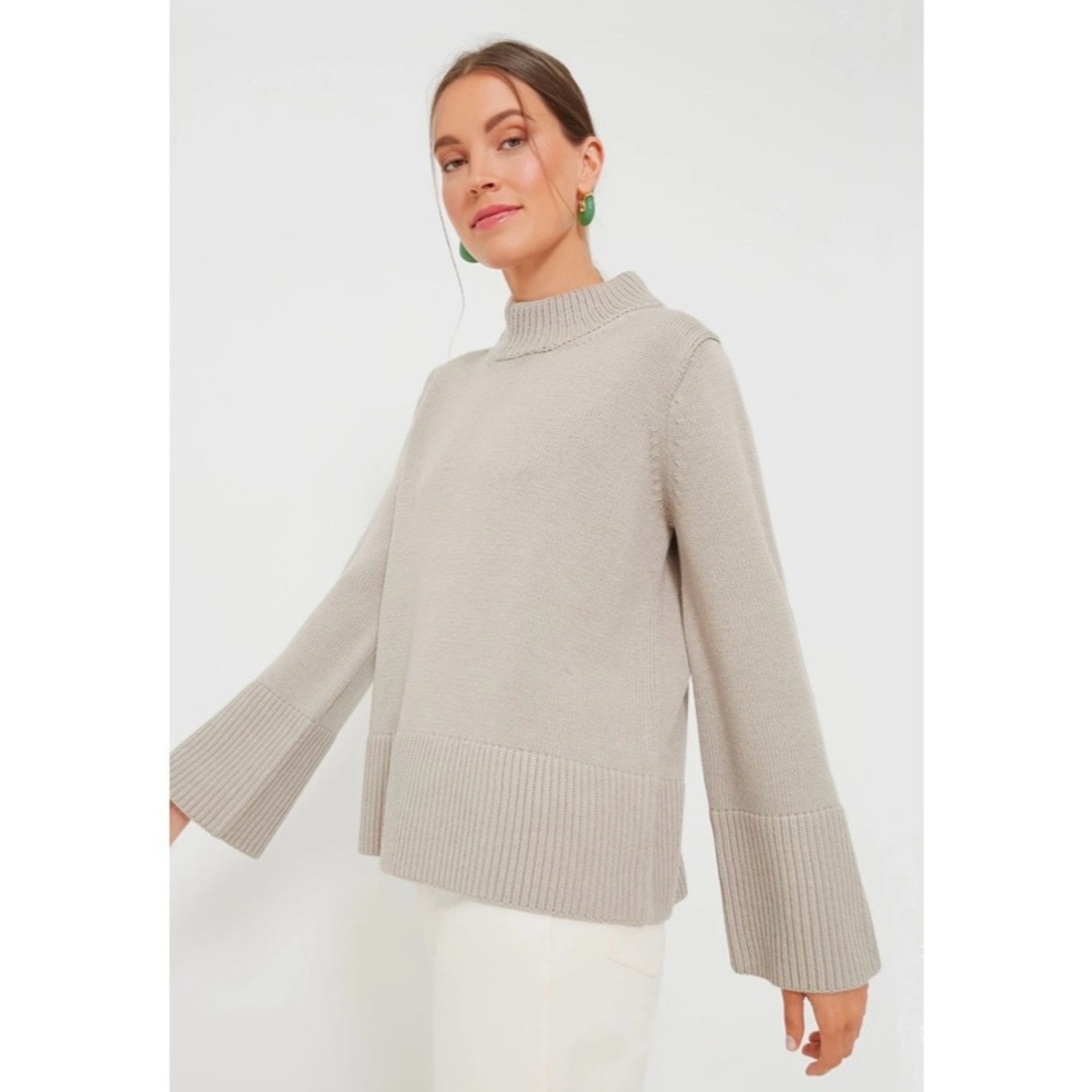 Tuckernuck Wheat Crewneck Spencer Sweater